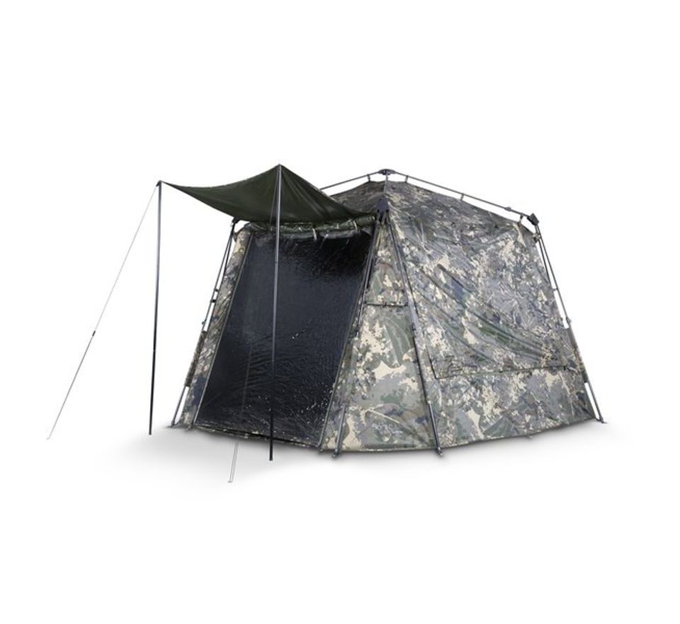 Nash Bivak Bank Life Blockhouse Camo Pro + Zimní přehoz