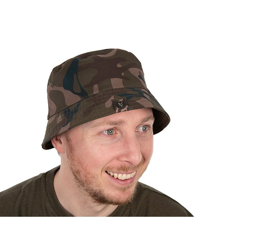 Fox Klobouk Camo Reversible bucket hat