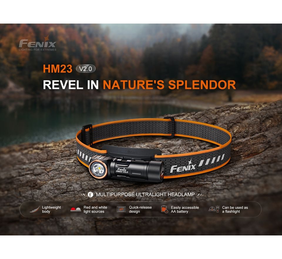 Fenix Čelovka HM23 V2.0