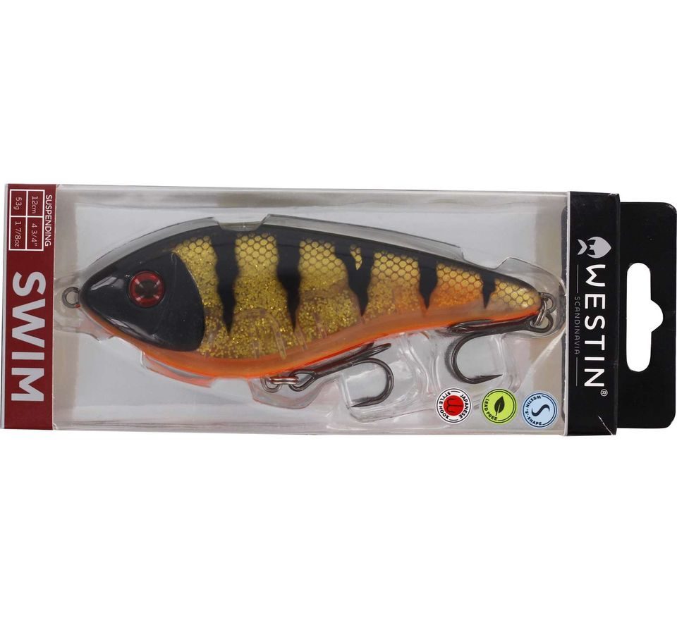 Westin Wobler Swim Glidebait Alert Perch