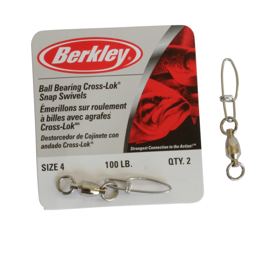 Berkley Obratlík s karabinkou McMahon Ball Bearing Swivels