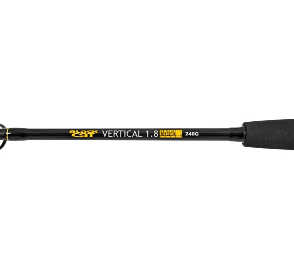 Black Cat Prut Hard Core Combo Vertical Rod 1,8m 240g + Naviják 5000 + Šňůra 0,38mm