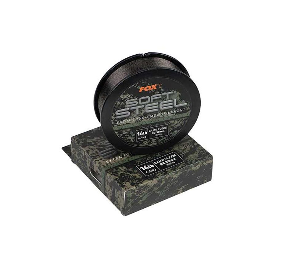 Fox Vlasec Soft Steel Fleck Camo Mono 1000m