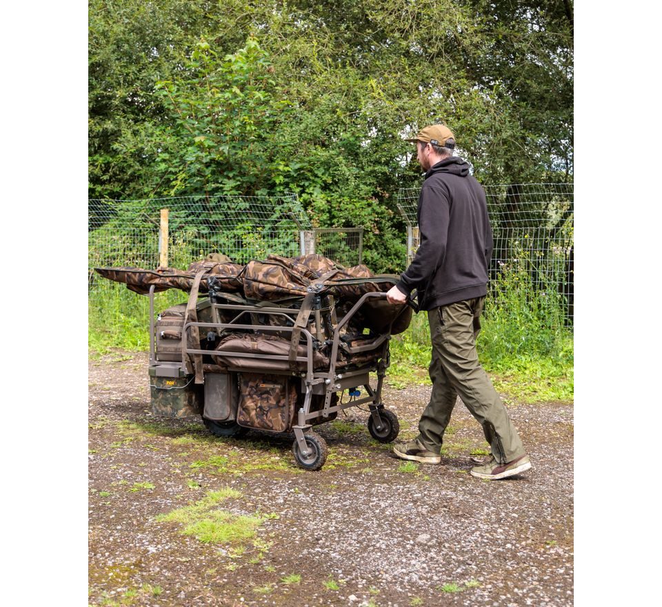 Fox Vozík Transporter 24v Power Plus Barrow Including 2 x 9Ah 12v batteries and charger