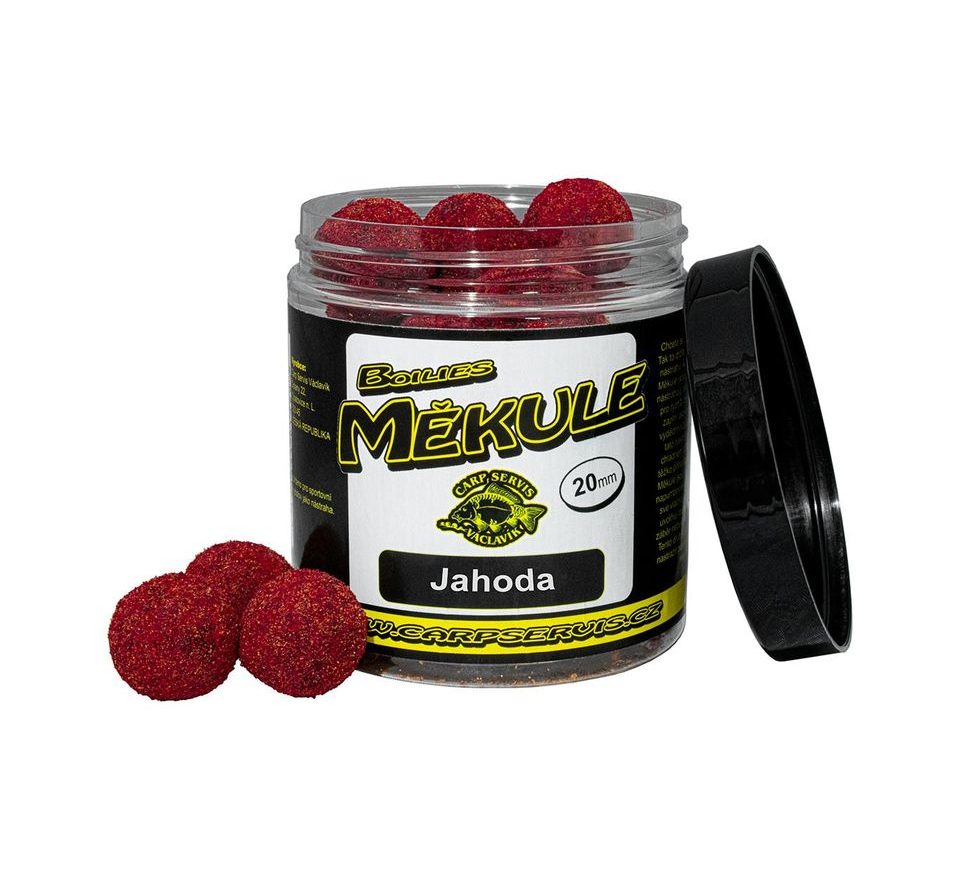 Carp Servis Václavík Boilies Měkule Jahoda 140g