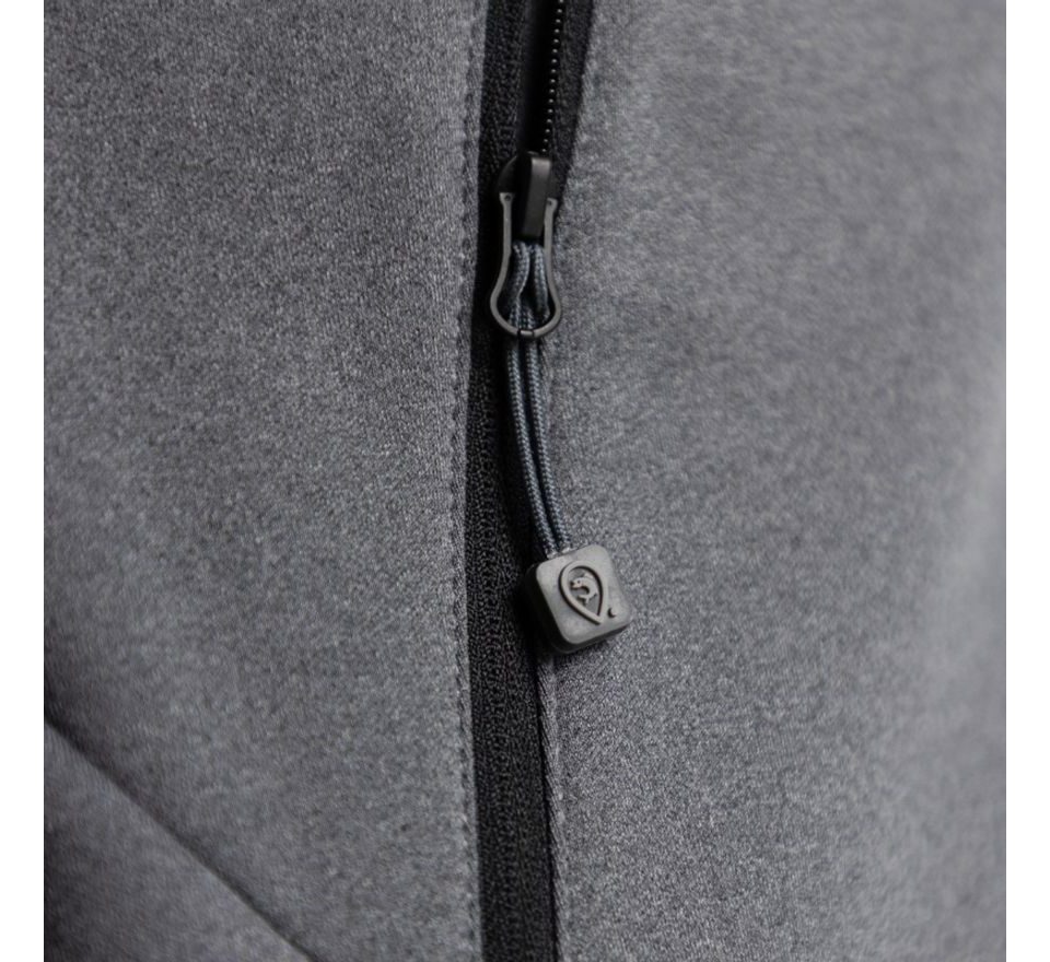 Adventer & fishing Hriaca mikina Prostretch Steel & Black