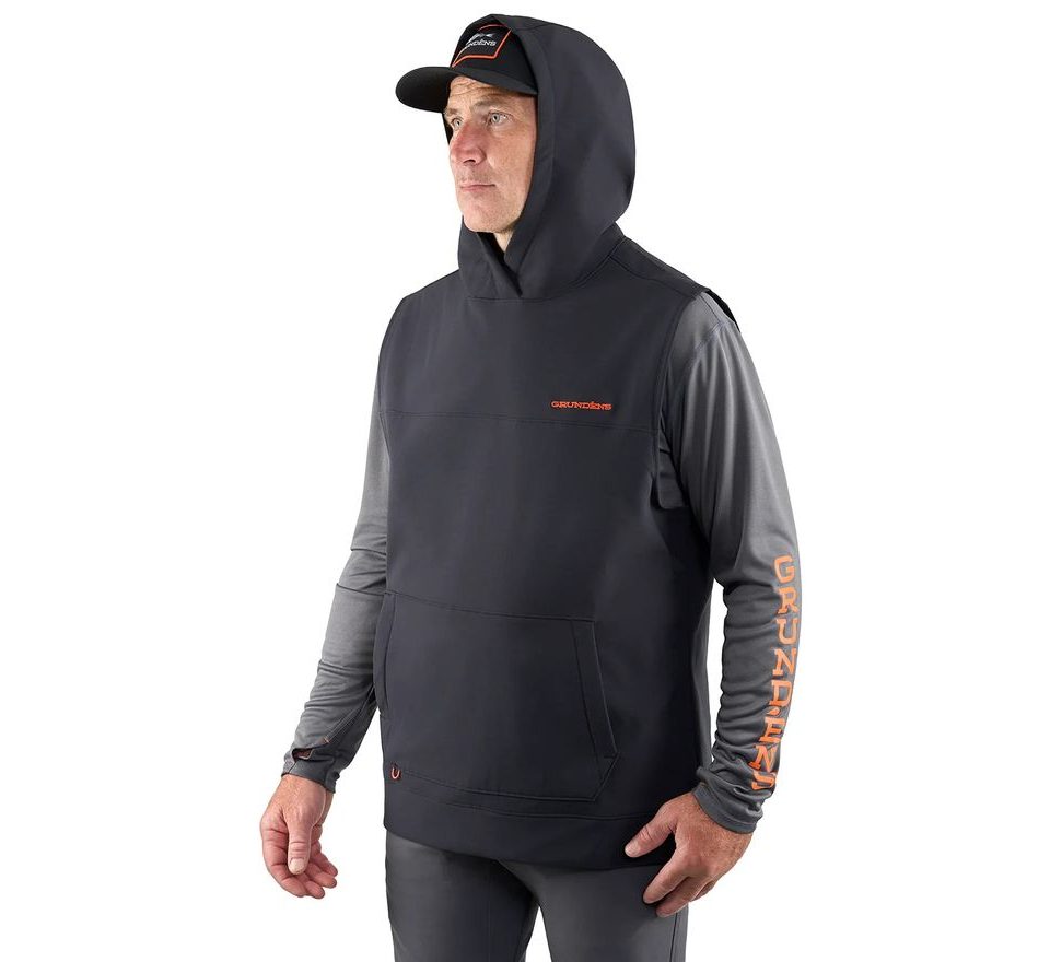 Grundéns Vesta Kryall Hooded Vest Black