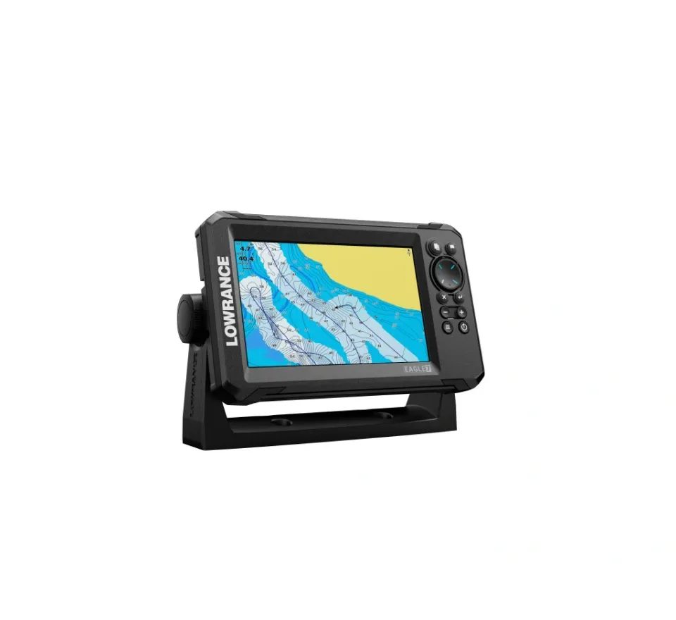 Lowrance Echolot Eagle 7 se sondou Splitshot HD + baterie + nabíječka ZDARMA