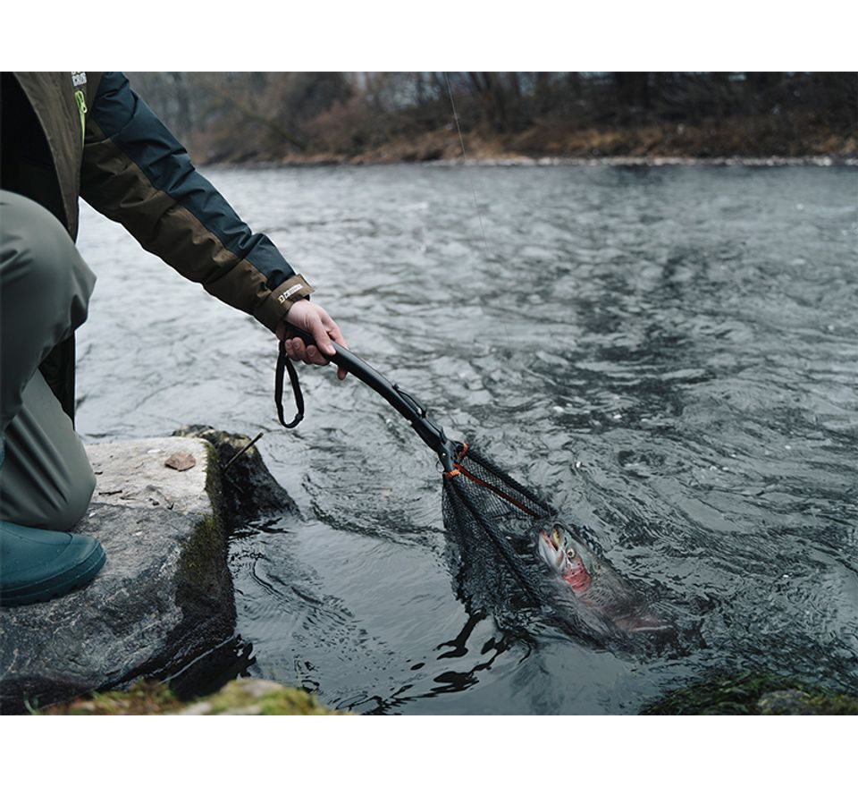 Delphin Přívlačový podběrák FoldSpin