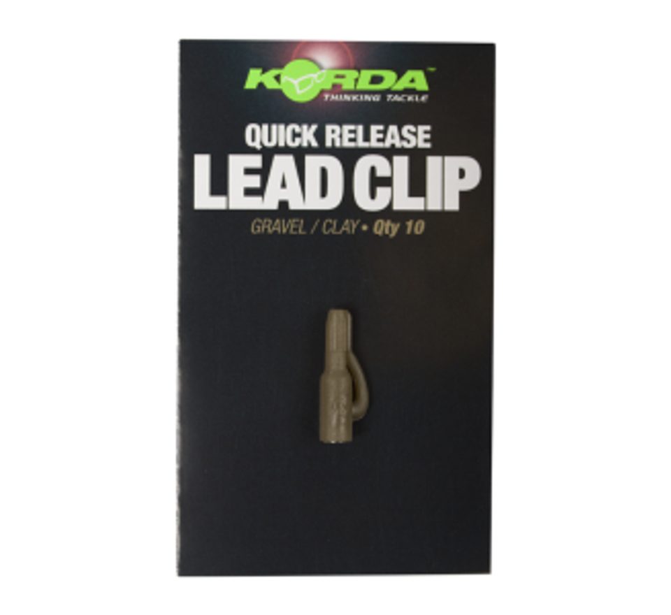 Korda Závěsky na olova Quick Release Lead Clips 10ks