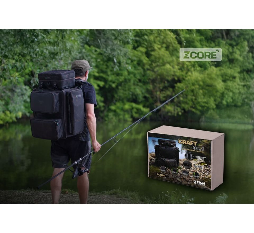 Zfish Batoh CraftPro Rucksack Z-CORE 3in1