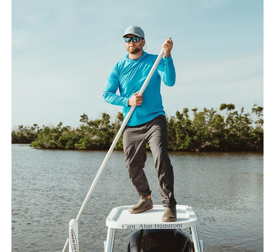 Grundéns UV Triko Tough Sun Hoodie Azure