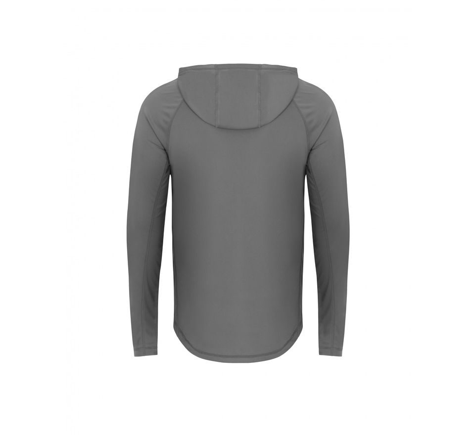Korda UV triko UPF Hooded Top Charcoal