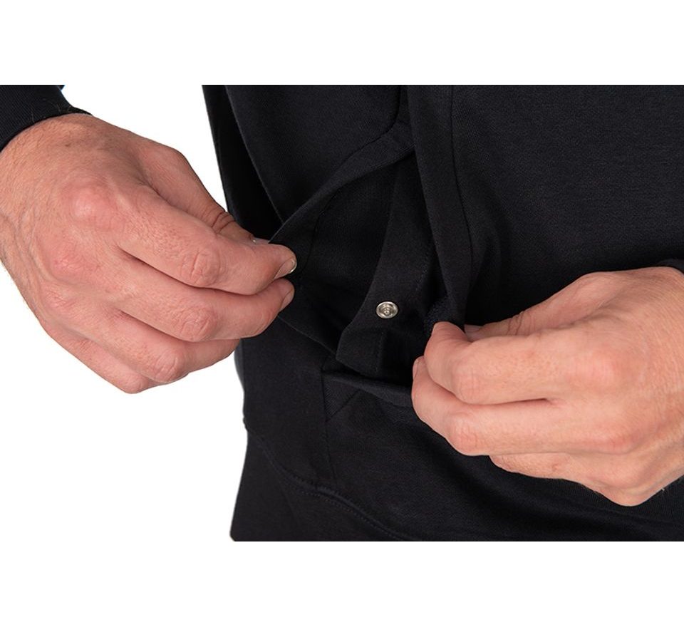 Fox Mikina Collection Zipped Hoody Black