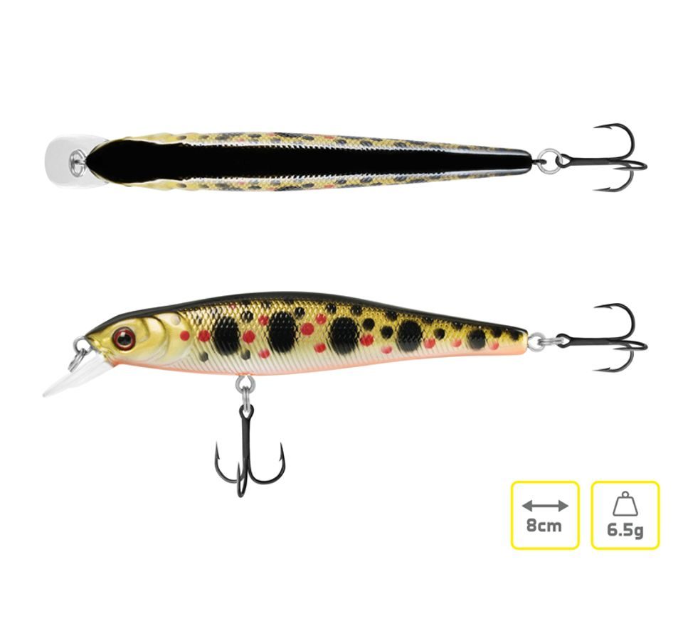 Delphin Wobler Wobby Jerk-SH 8cm 6,5g