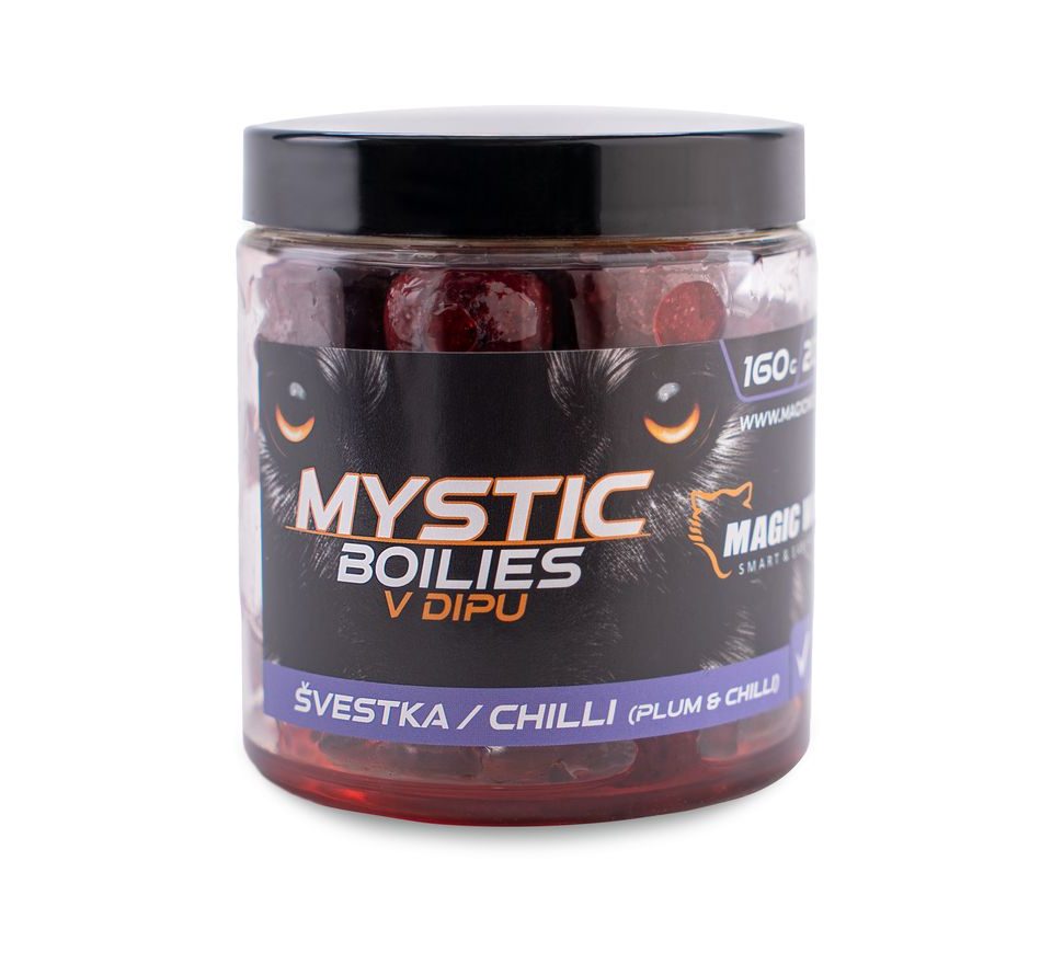 Magic Wolf Boilies v dipu Mystic 160g