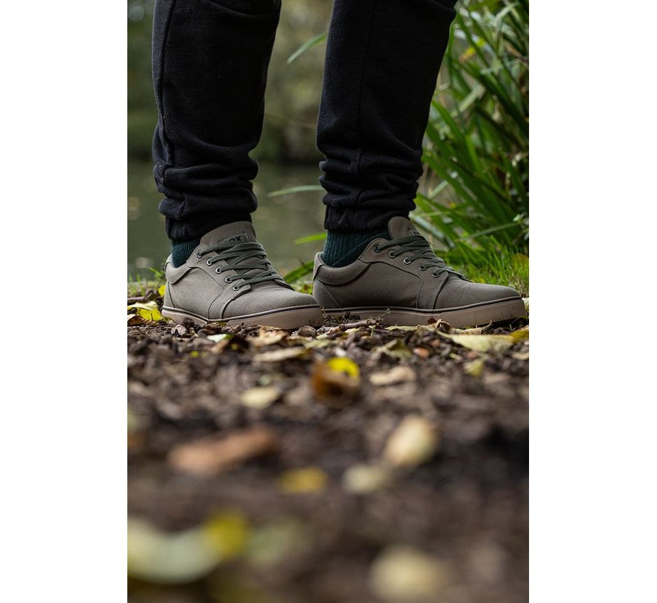 Fox Boty Khaki Canvas Shoe