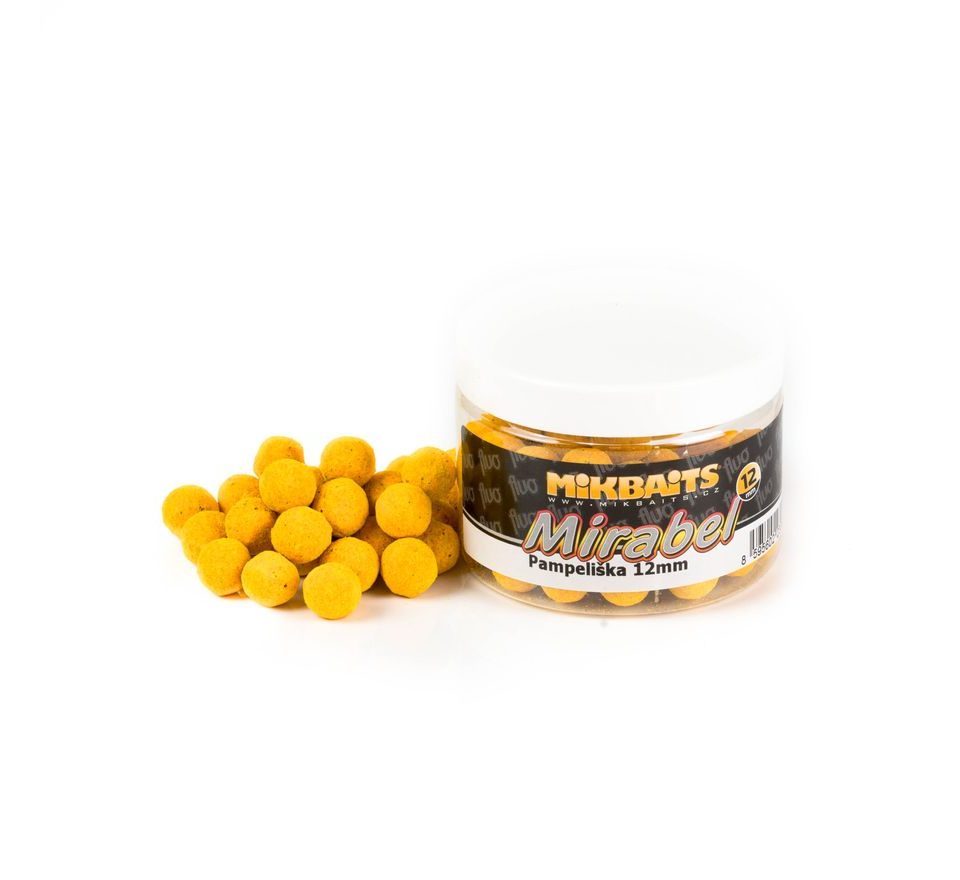 Mikbaits Boilie Mirabel Fluo 12mm 150ml