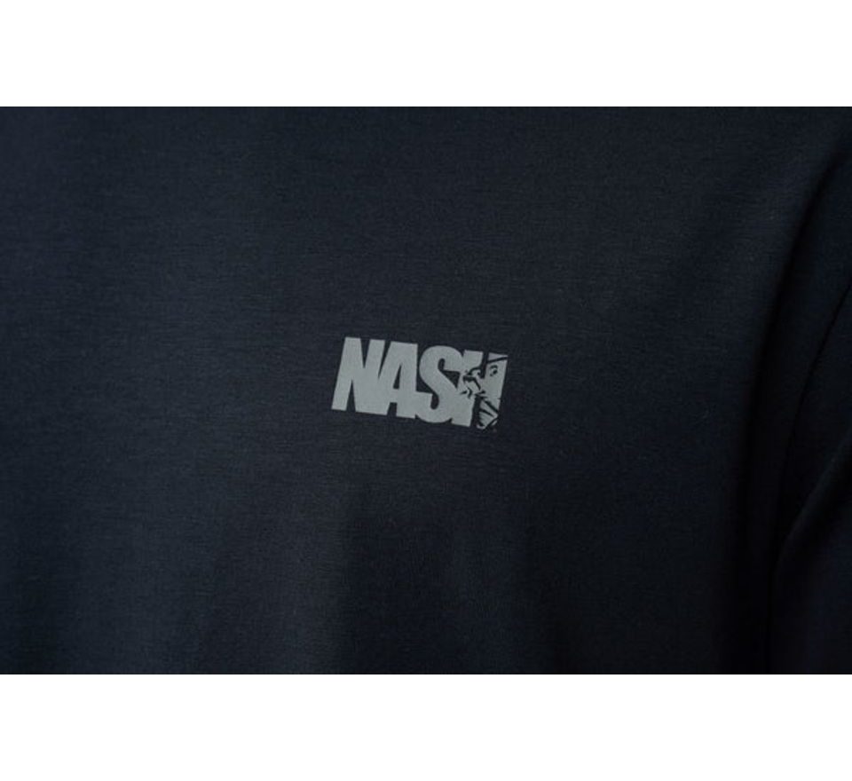 Nash Tričko Make It Happen Carp Logo T Shirt Čierne