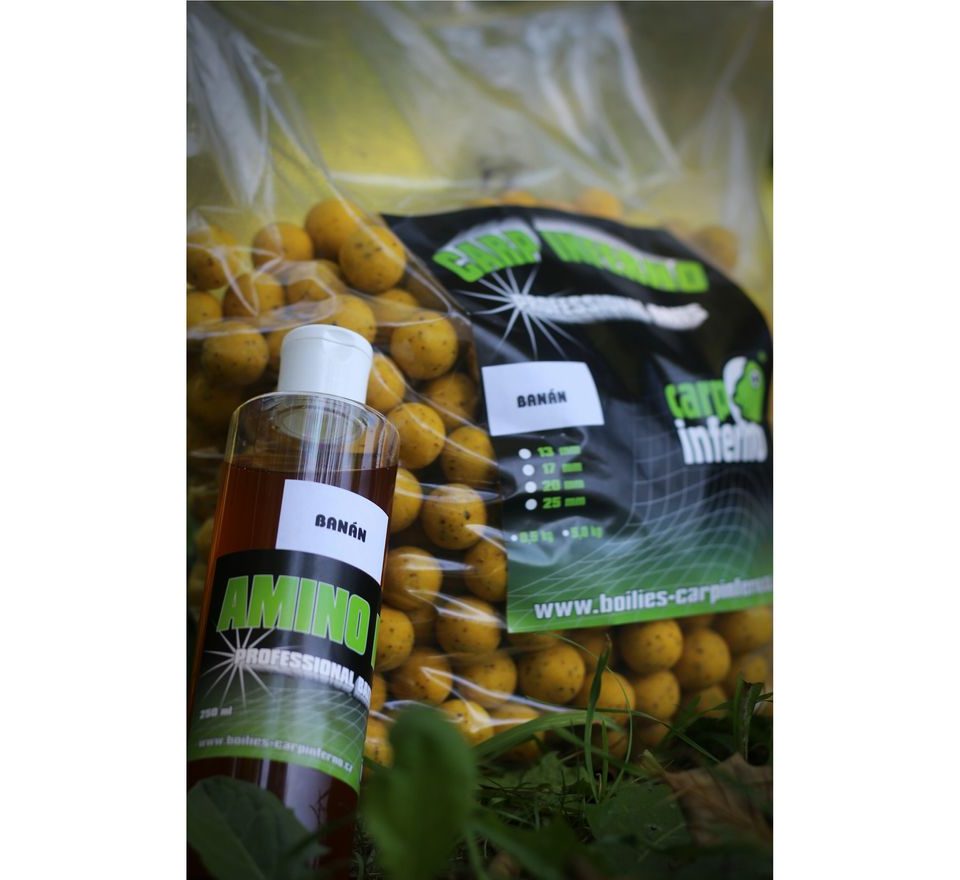 Carp Inferno Boilies AKCIA Light Line 3 kg + 250 ml Booster