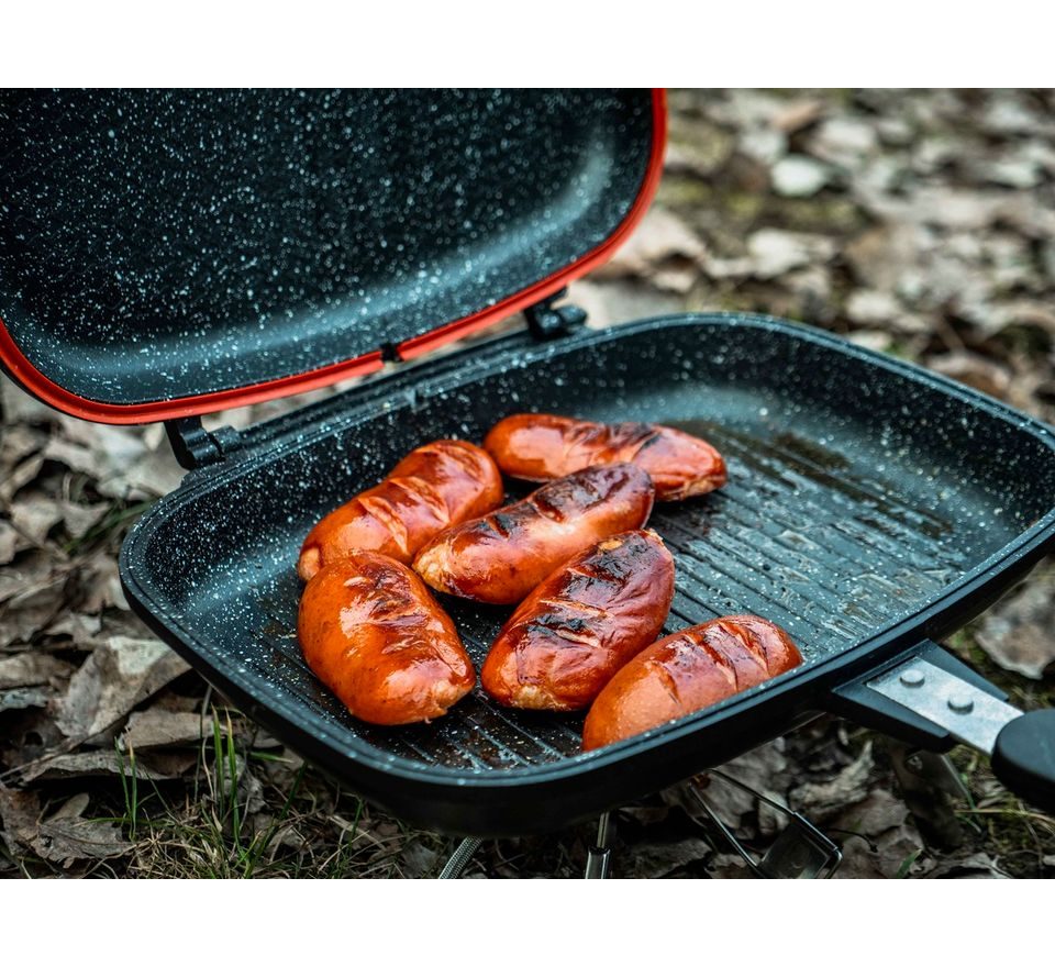 Giants fishing Akční set Pánev na vaření Eazi Pan Medium + Nerezový thermo hrnek 400ml