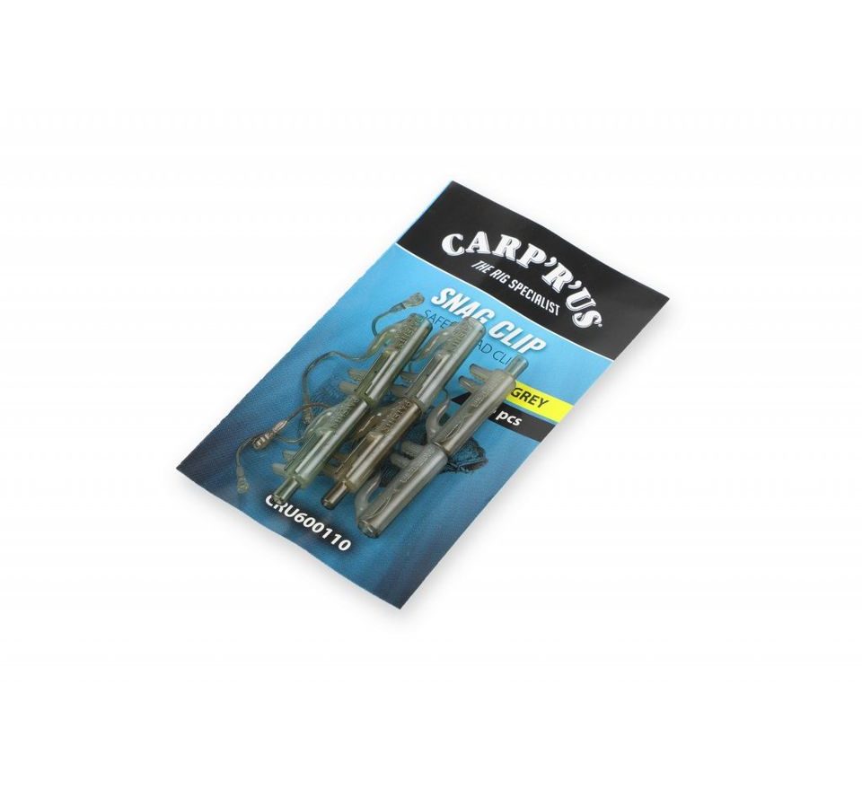 Carp ´R´ Us Závěsky Snag Clip Grey 6ks
