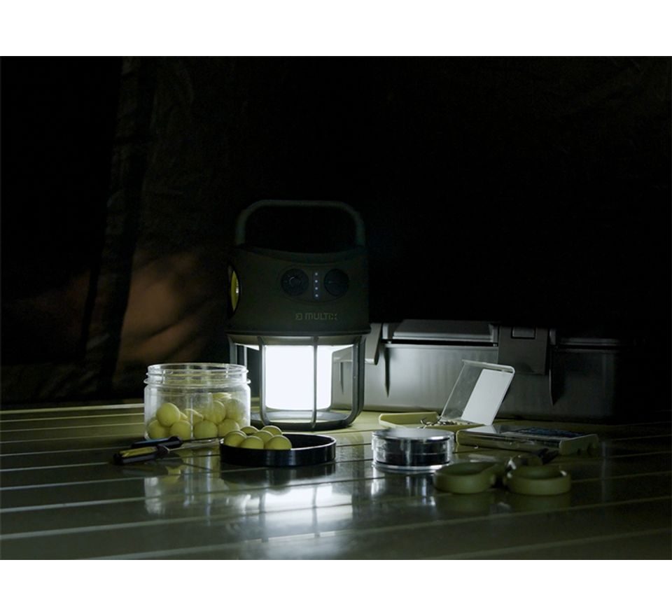 Delphin Kempingová lampa Multix