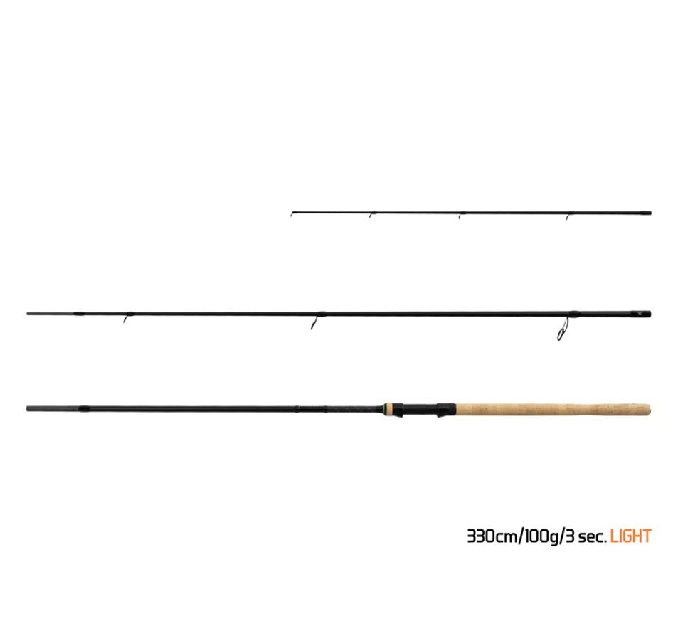 Delphin Prut Reaxe Feeder Light 3,3m 100g