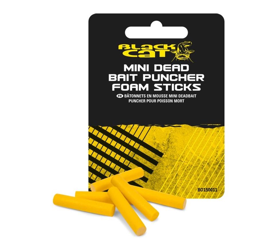 Black Cat Penové Tyčinky Mini Dead Bait Puncher Foam Stick