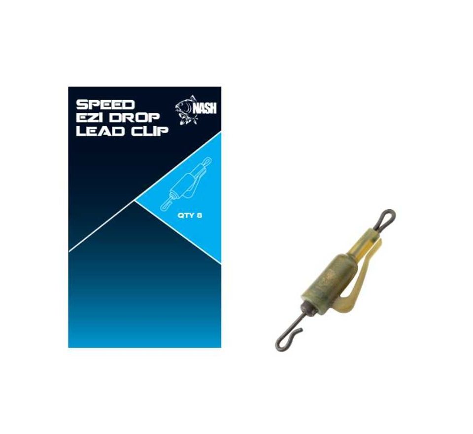 Nash Závěska s obratlíkem Speed Ezi Drop Lead Clip