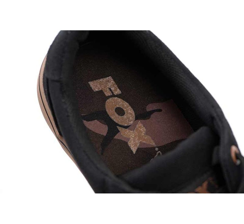 Fox Boty Black Canvas Shoe
