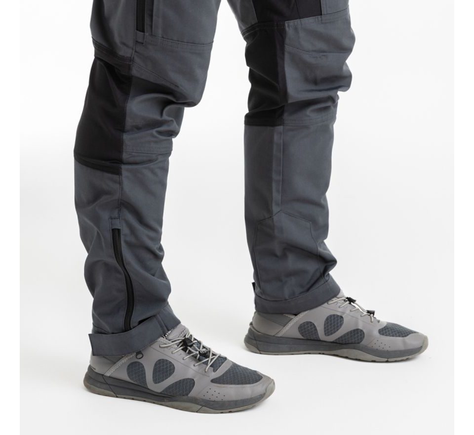 Adventer & fishing Impregnované nohavice Dark Shadow and Black