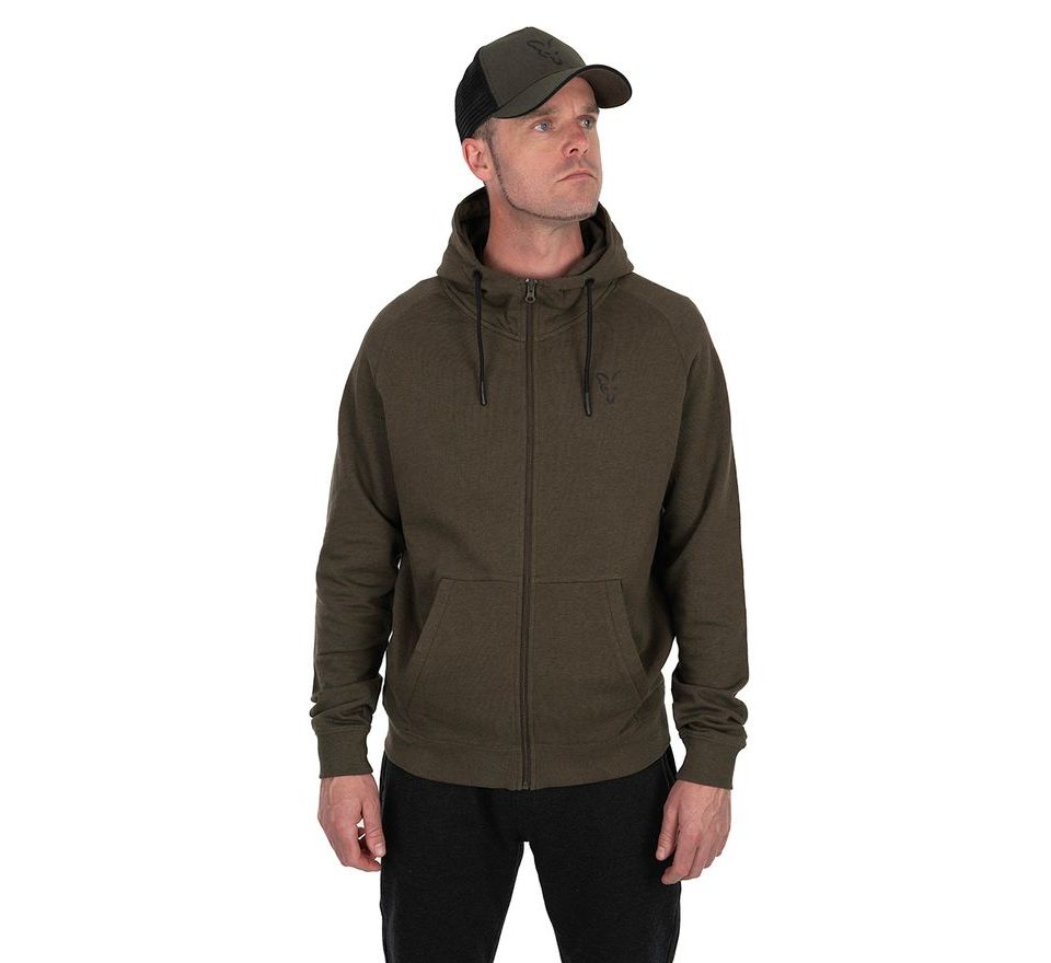 Fox Mikina Collection LW Hoody Green & Black