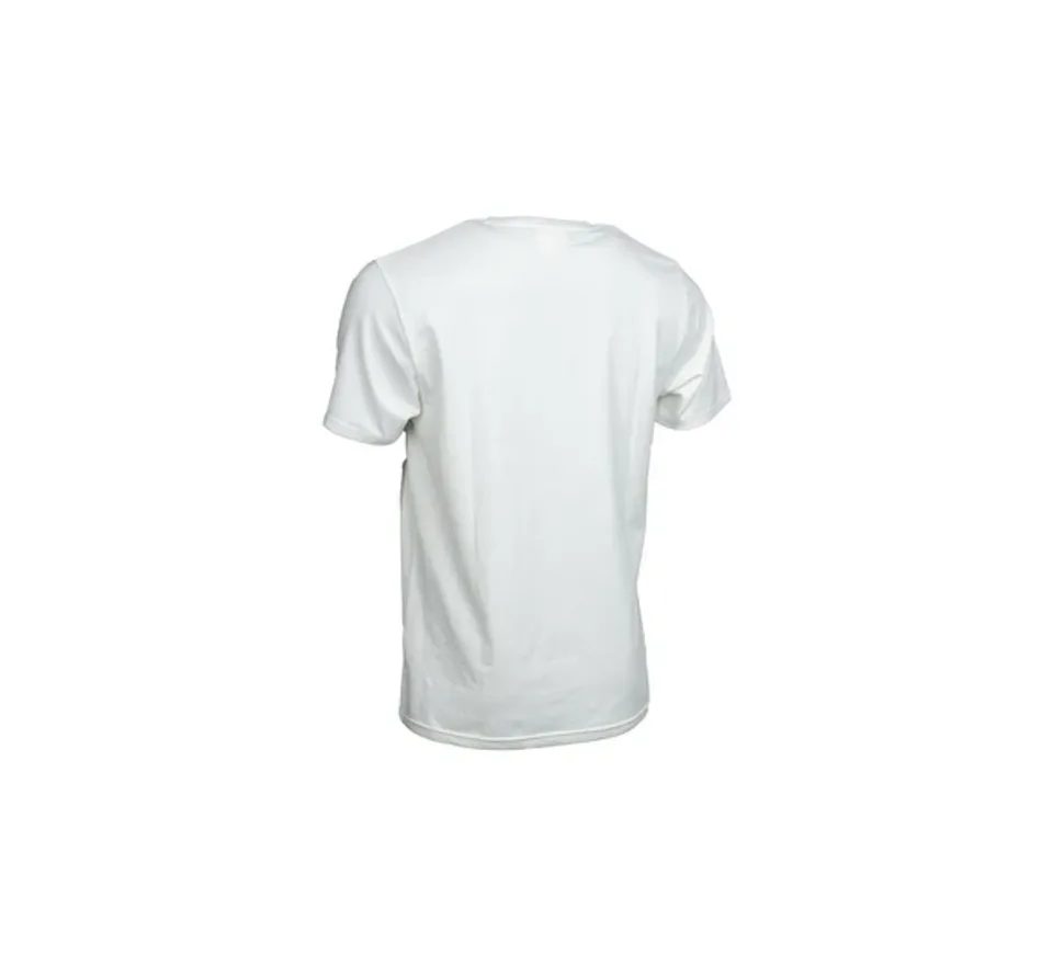 Nash Tričko Make It Happen Badge Pocket T Shirt Ecru