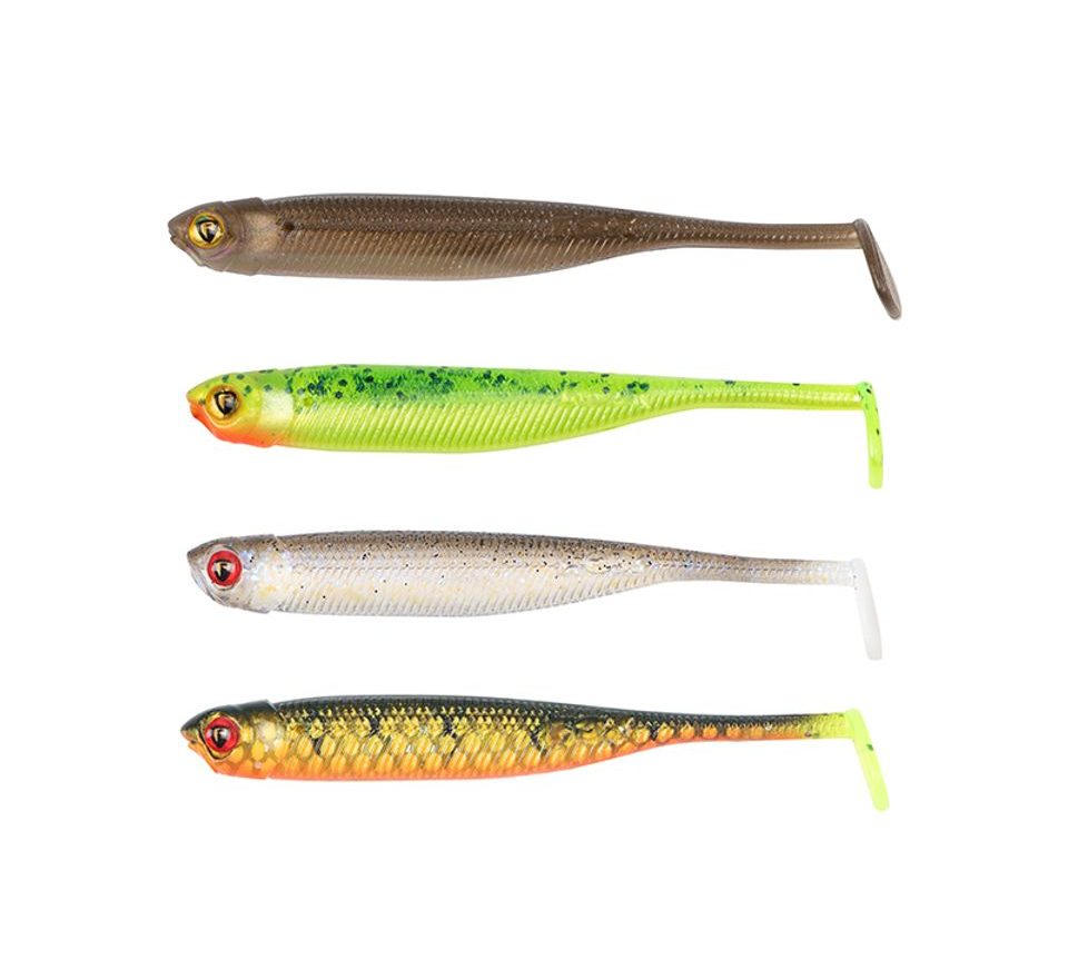 Fox Rage Gumová Nástraha Mini Tiddler Mixed Colour Pack 8cm 4ks