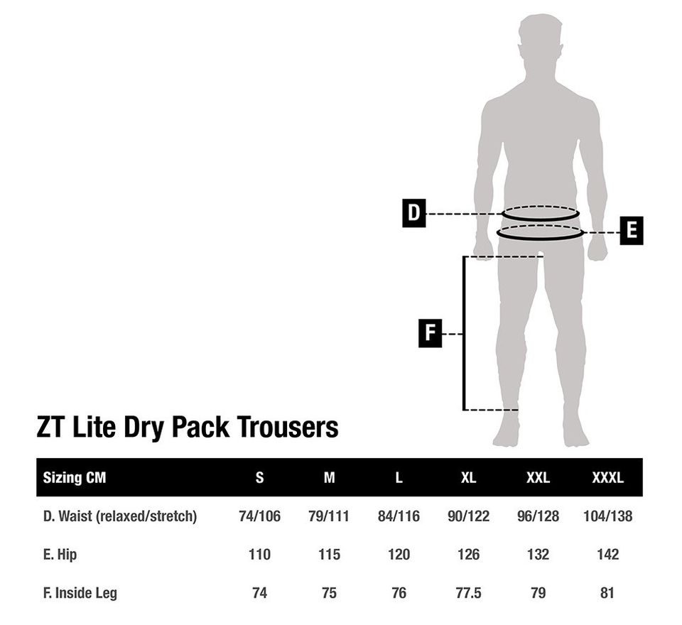 Nash Nohavice ZT Lite Dry Pack Trousers