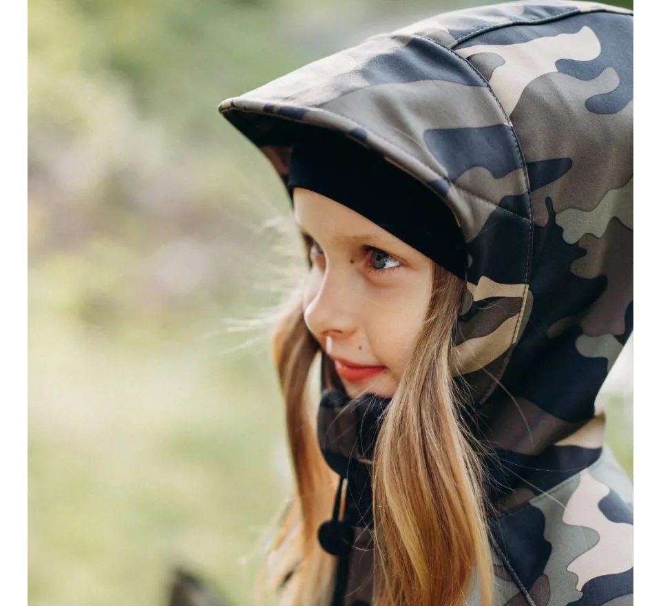 Šijeme srdcem Bunda Softshell V kapse celý revír