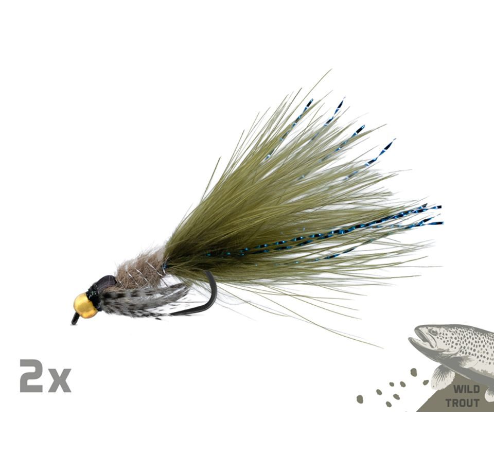 Delphin Sada umělých mušek Fly Wild trout 10ks