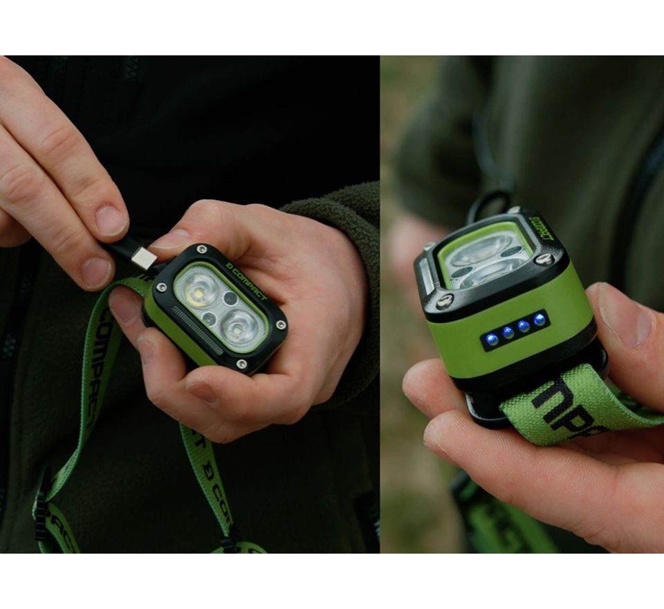 Delphin Čelová lampa Compact