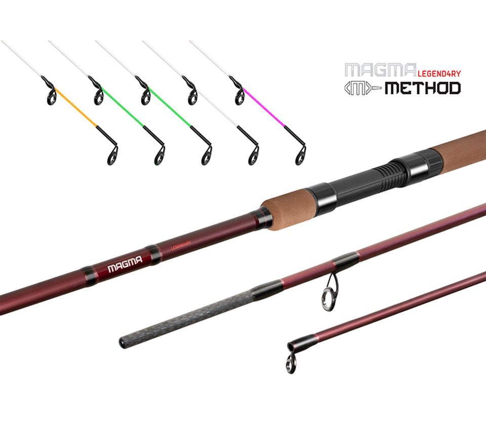 Delphin Prút Magma Legend4ry Method 430cm 215g 3diel