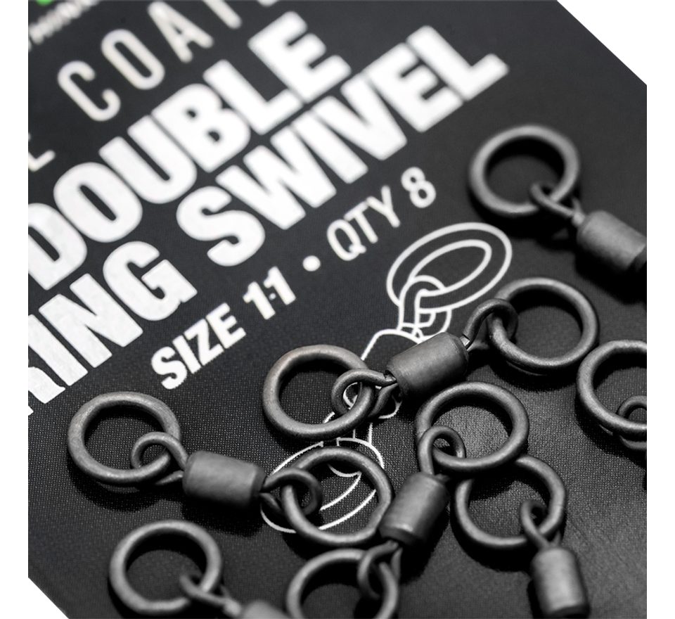 Korda Obratlík s kroužkem PTFE Double Ring Swivel vel.11 8ks