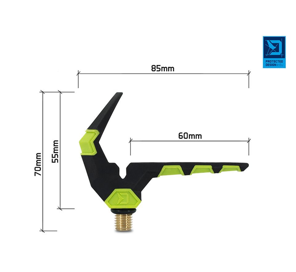 Delphin Feederový držák Sixto Reaxe Front