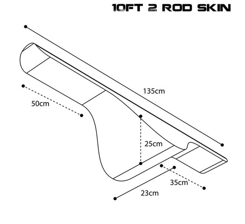 Nash Pouzdro na prut Scope OPS Hi Protect 2 Rod Skin 10ft