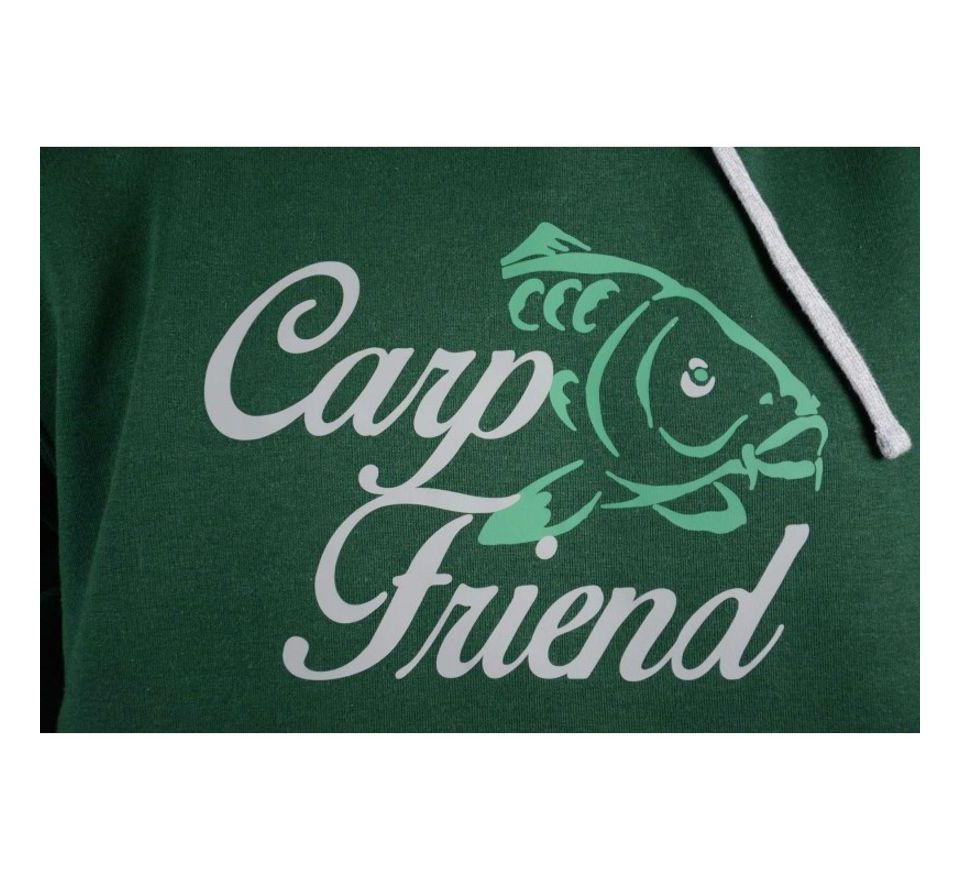 R-Spekt Mikina s kapucí Carp Friend deep green