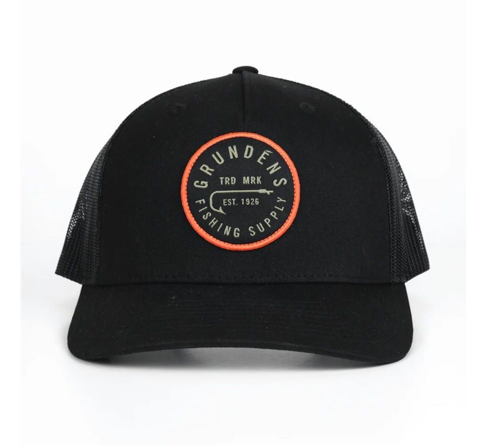 Grundéns Kšiltovka Hook Trucker FP Solid Black O/S
