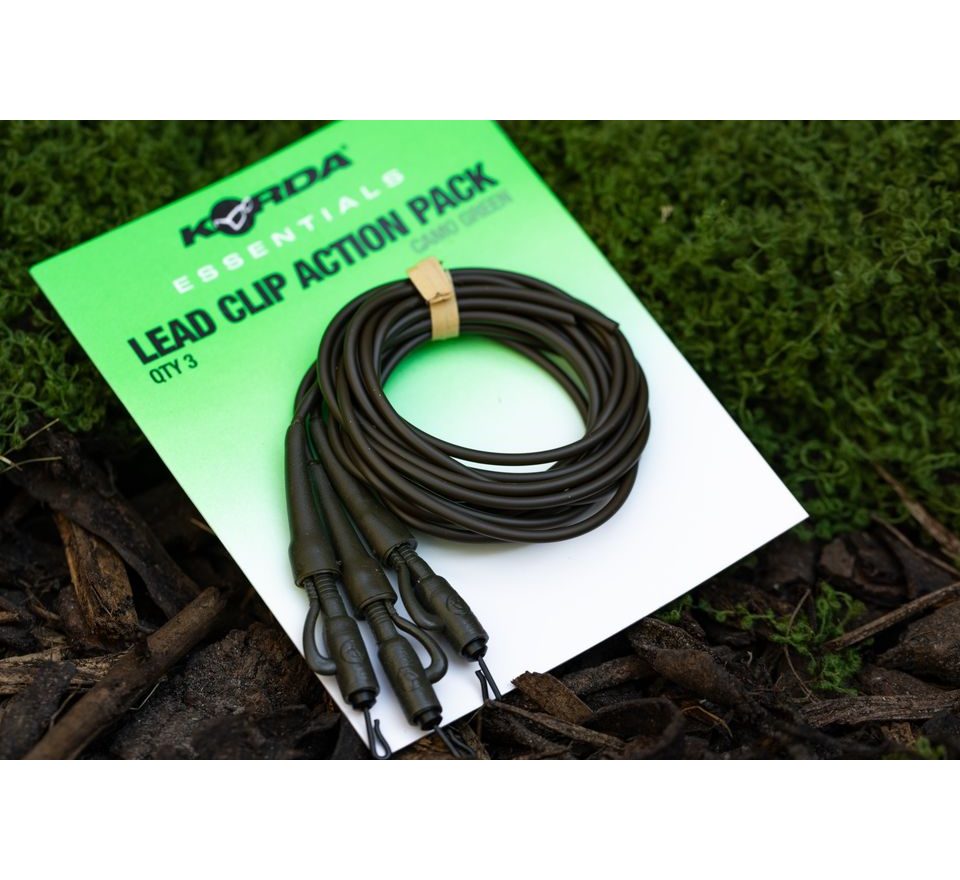 Korda Montáž Essentials Lead Clip Action Pack 3ks