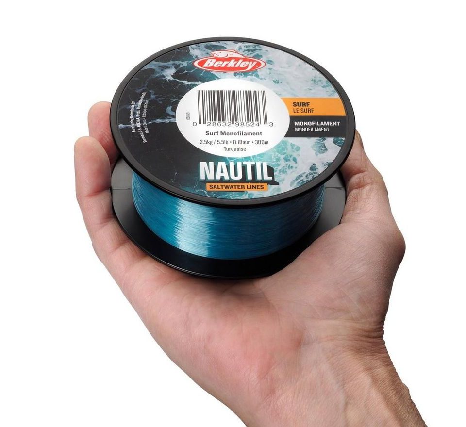 Berkley Vlasec Nautil Surf Monofilament Turquoise 300m