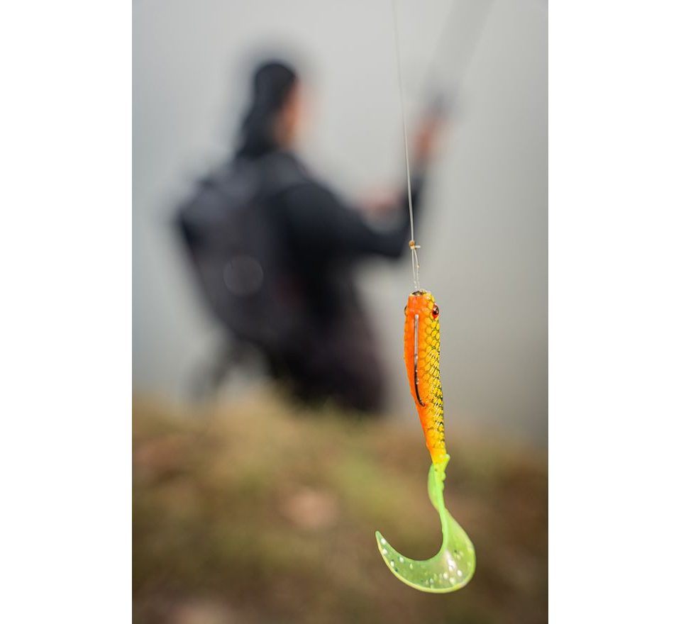 Fox Rage Gumová nástraha Pro Grub UV Natural Perch