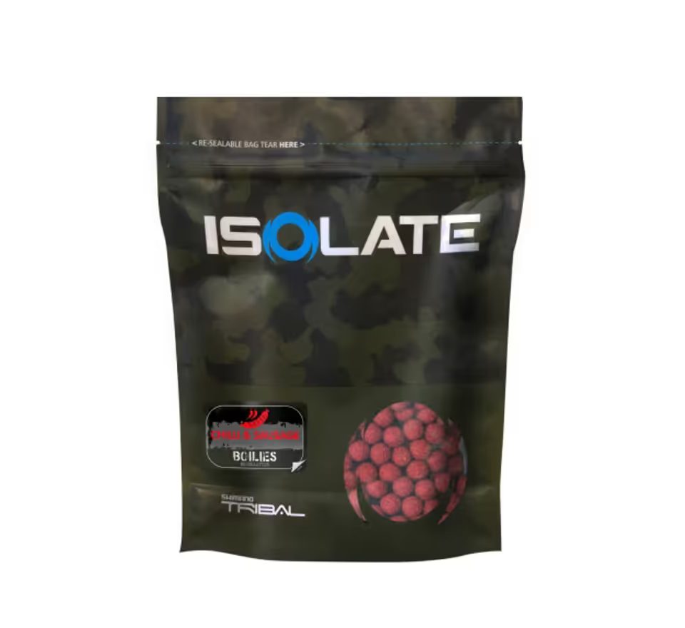 Shimano Boilies Isolate Chilli Sausage 1kg