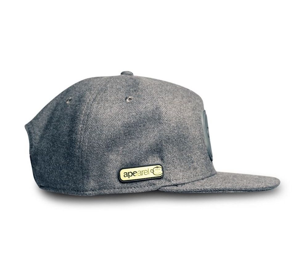 RidgeMonkey Šiltovka APEarel Dropback Snapback Grey